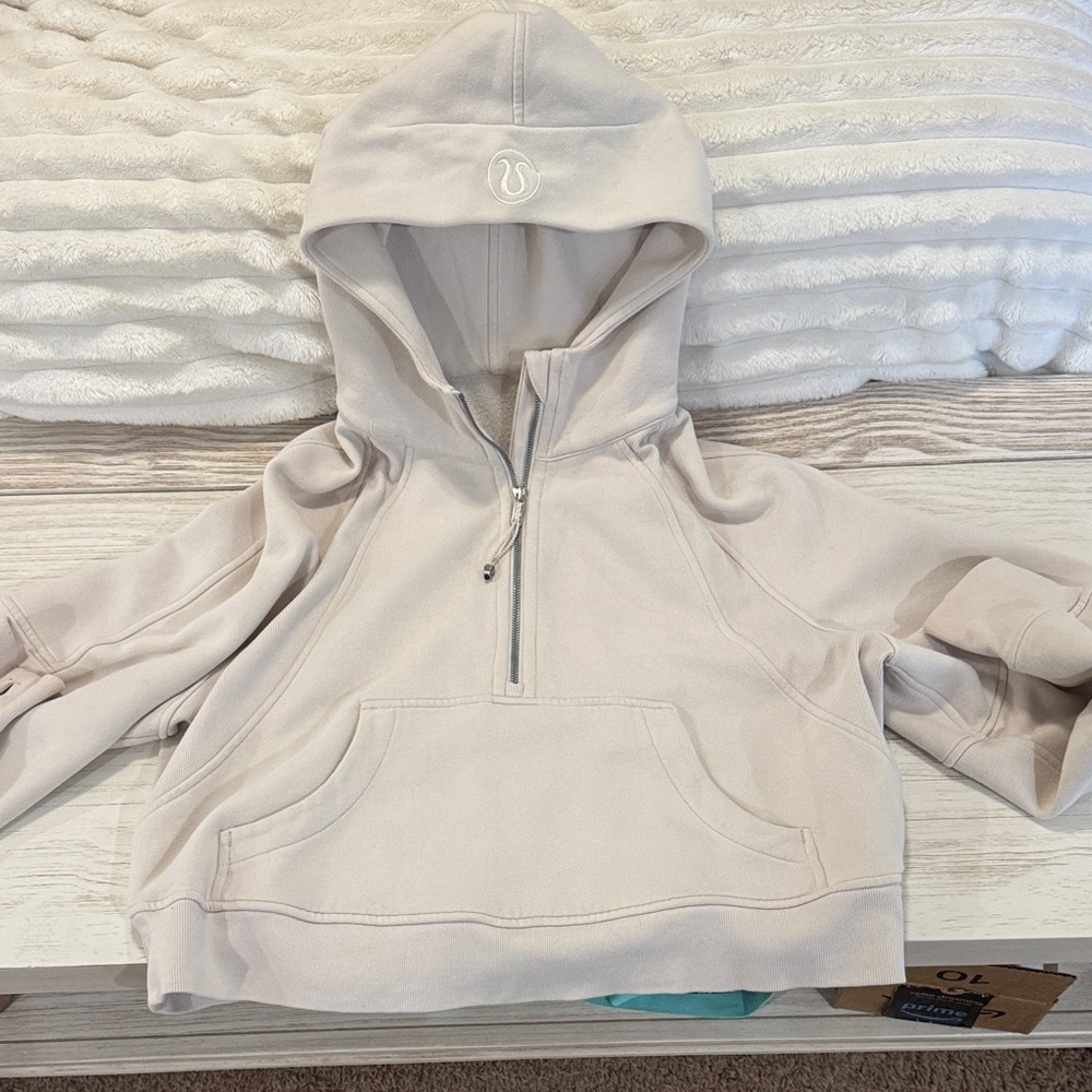 lululemon athletica Kids Light Beige Hoodie
